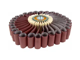 Rouleau de bande abrasive rond pour usage industriel